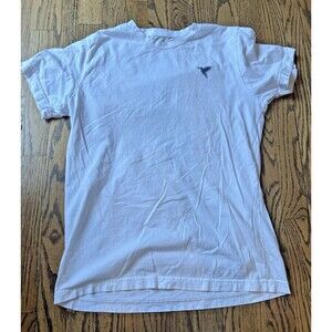Birddogs Men's 100% Cotton Logo Graphic White T-Shirt Size missing‎